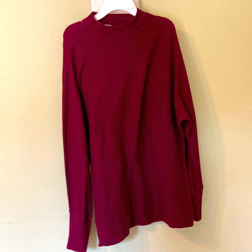 Oversized Red Sweater. Lightweight. Size S.